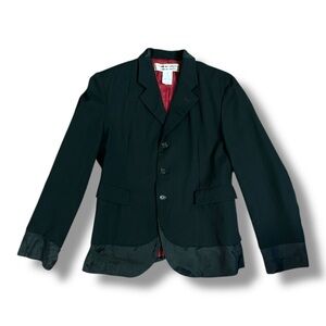 Commes Des Garçons x Rei Kawakubo FW2000 Studded Tuxedo Gusset Blazer Jacket S